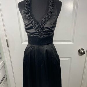 Jump Girl Elegant Black Evening Dress size  3/4 CB-112